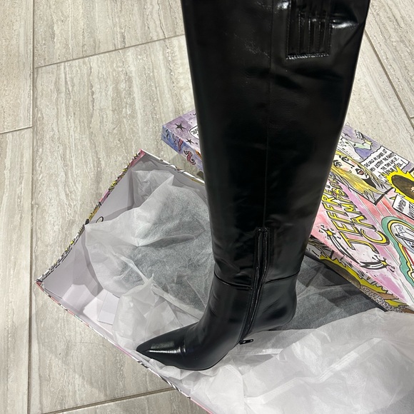 Jeffrey Campell Sincerely Knee High Boot (Wide Calf) - Picture 2 of 5